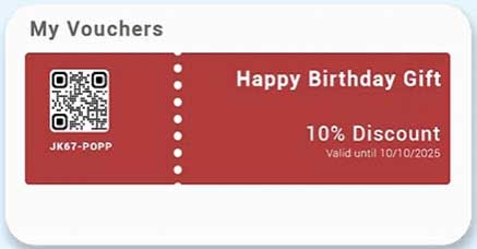 Simple voucher